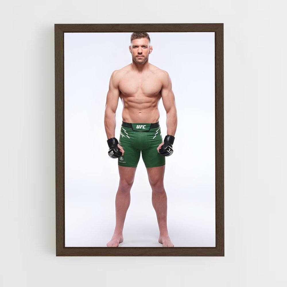 Poster Le Boxeur En Vert – affiche MMA (vue 5)
